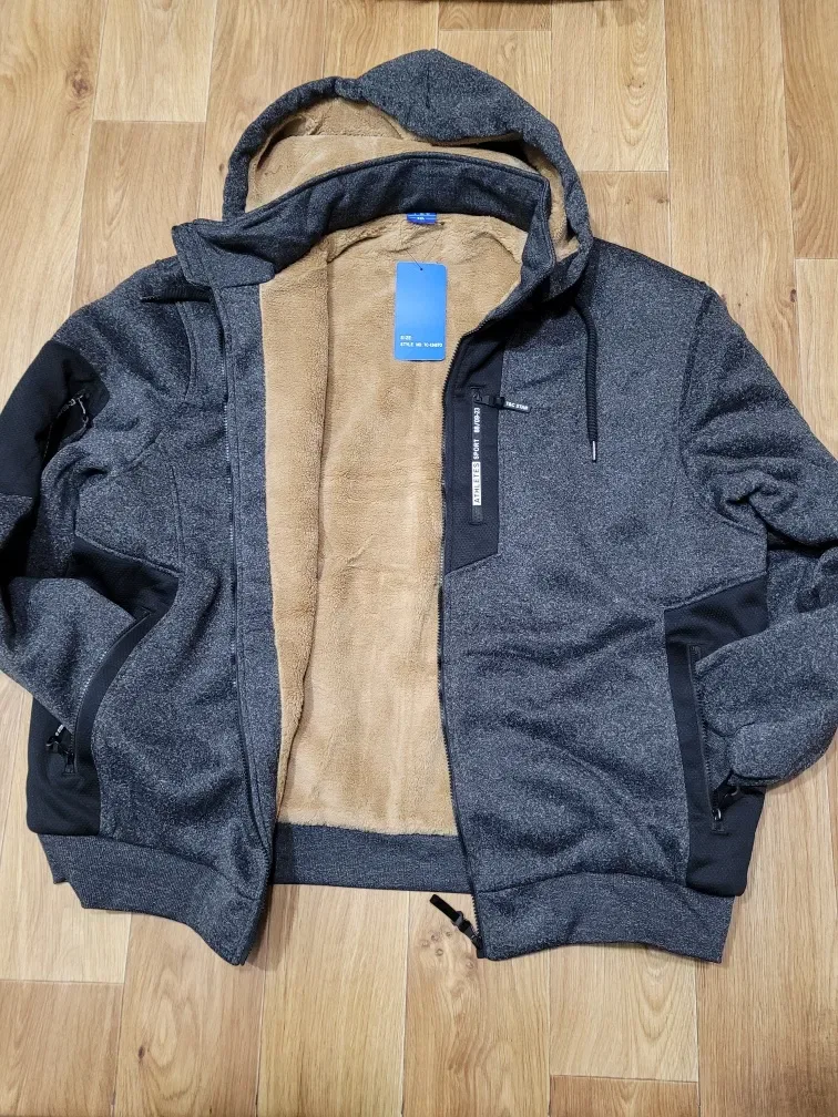 Мужские флиски- куртки на меху. 7, 8xl.Польша,T&C. Великаны. Скидка! — фото 2