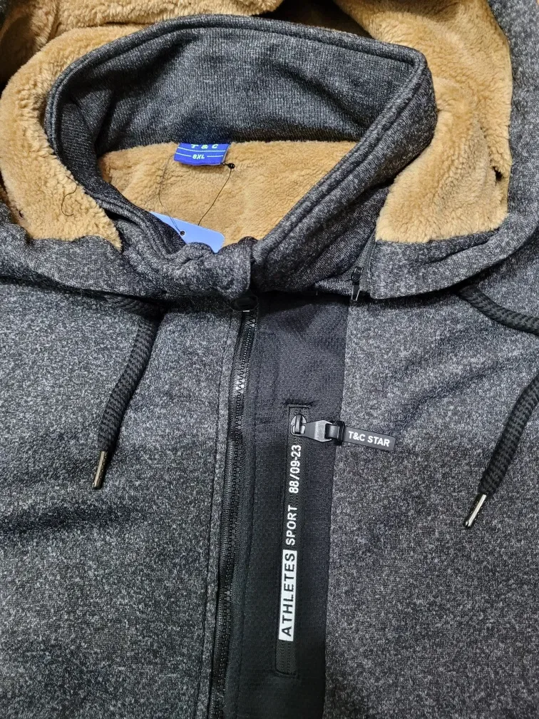 Мужские флиски- куртки на меху. 7, 8xl.Польша,T&C. Великаны. Скидка! — фото 4