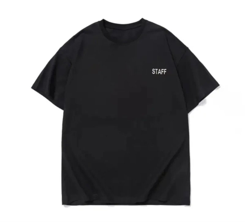 Мужские футбокли Vetements Antisocial унисекс черные белые — фото 8