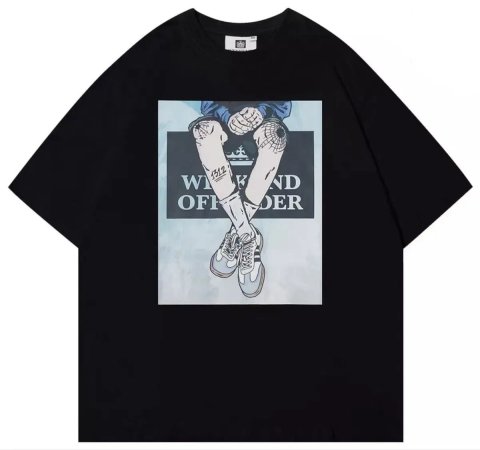 Мужские футболки Weekend Offender ACAB 1312 Ultras Casual черные белые