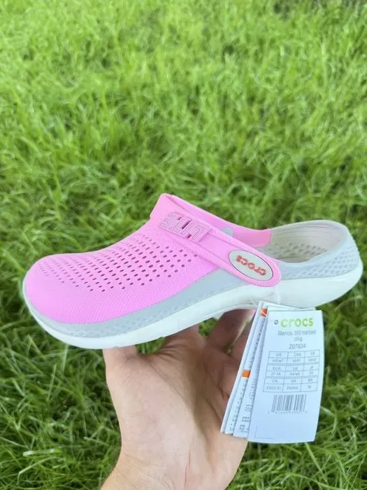 Мужские кроксы lite ride 360 чоловічі крокси лайт райд crocs жіночі сабо — фото 3