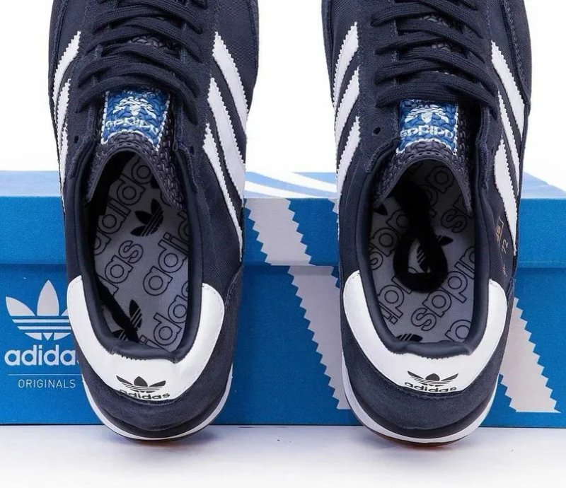 Мужские кроссовки Adidas SL 72 Blue&White Premium. 40-45 — фото 4