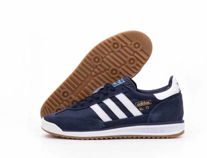 Мужские кроссовки Adidas SL 72 Blue&White Premium. 40-45 — фото 8