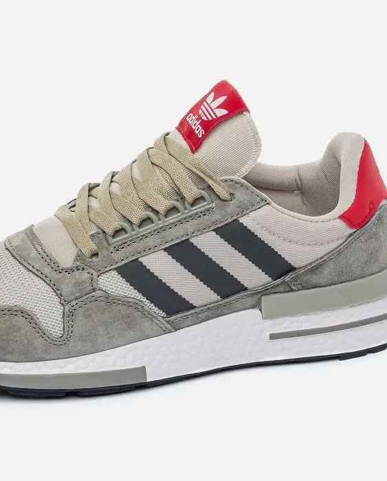 Мужские кроссовки Adidas ZX 500 Grey Premium. 41-45 — фото 3