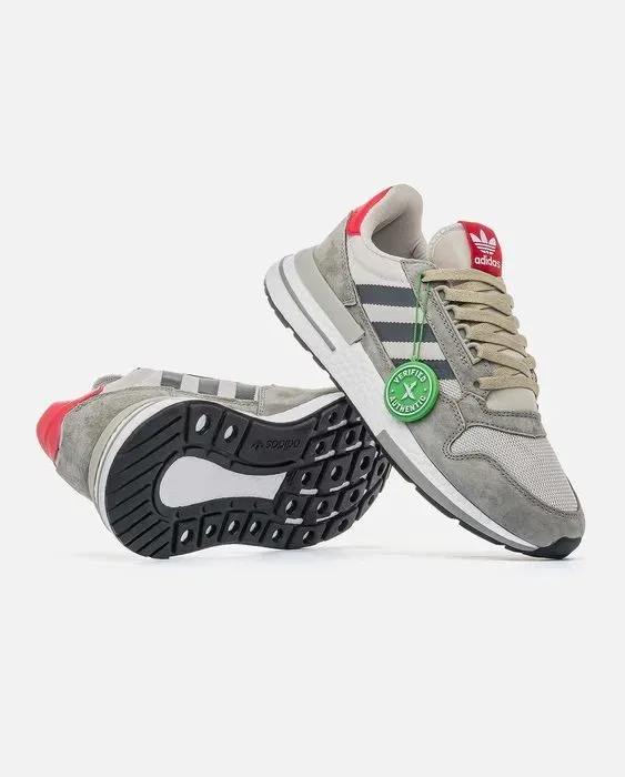 Мужские кроссовки Adidas ZX 500 Grey Premium. 41-45 — фото 5