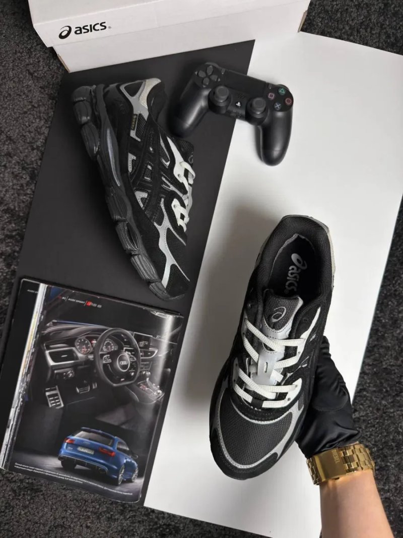 Мужские кроссовки асикс гель ник ASICS Gel-NYC GTX Black Metallic [41-46] — фото 2