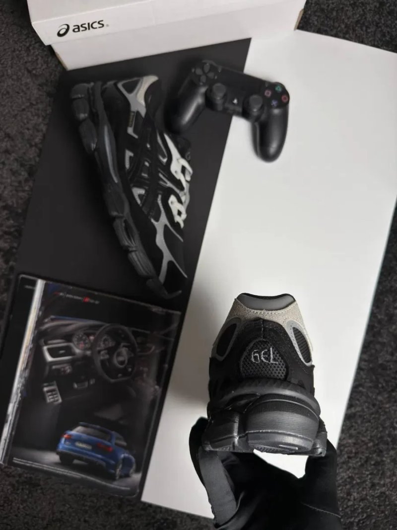 Мужские кроссовки асикс гель ник ASICS Gel-NYC GTX Black Metallic [41-46] — фото 5