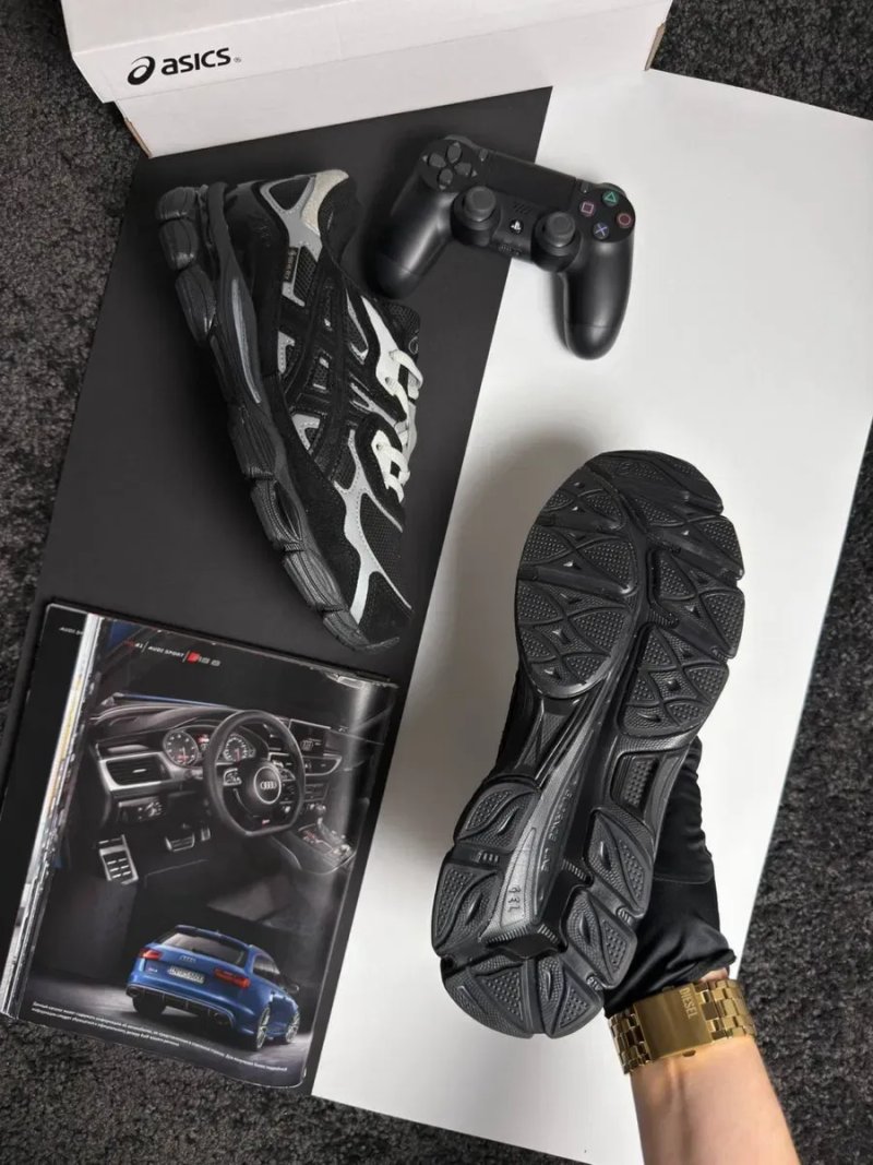 Мужские кроссовки асикс гель ник ASICS Gel-NYC GTX Black Metallic [41-46] — фото 6
