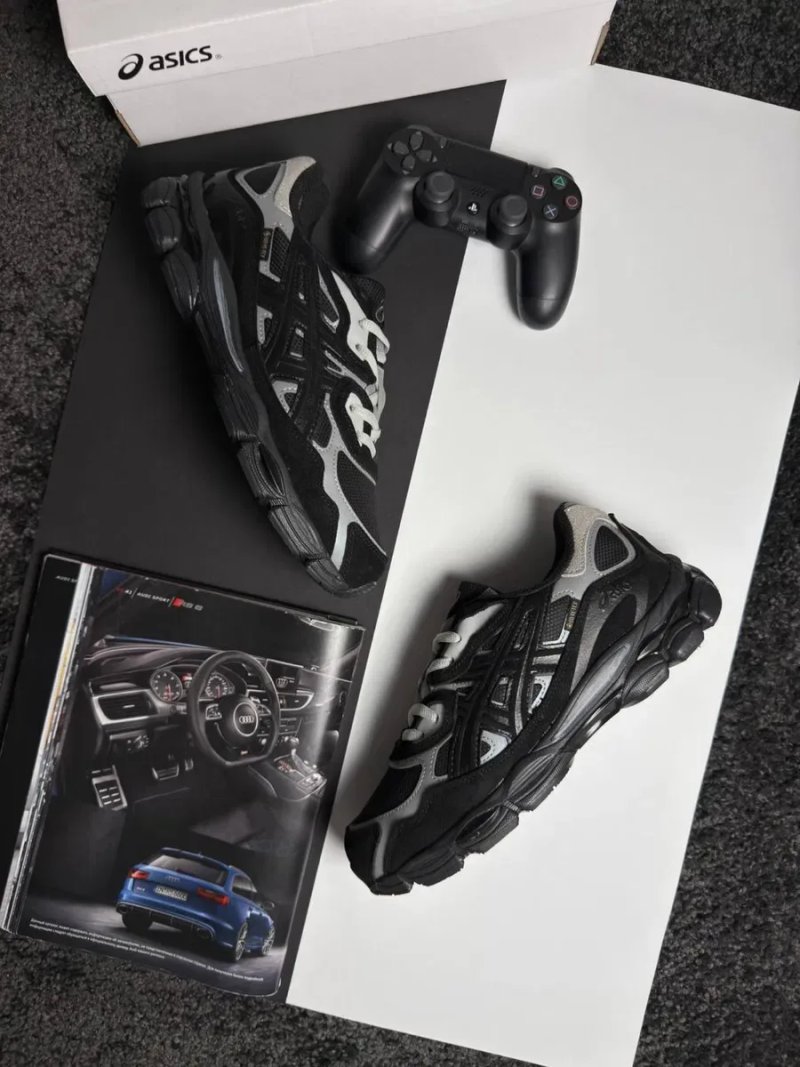 Мужские кроссовки асикс гель ник ASICS Gel-NYC GTX Black Metallic [41-46] — фото 8