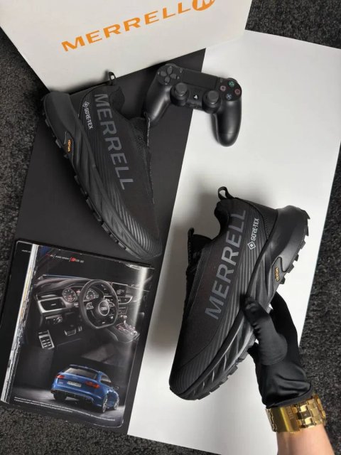 Мужские кроссовки мерел Merrell Agility Peak 5 GTX Black [41-45]