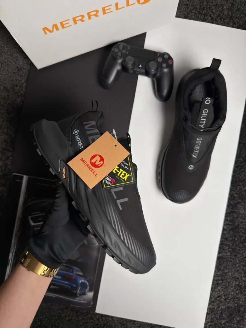 Мужские кроссовки мерел Merrell Agility Peak 5 GTX Black [41-45] — фото 3