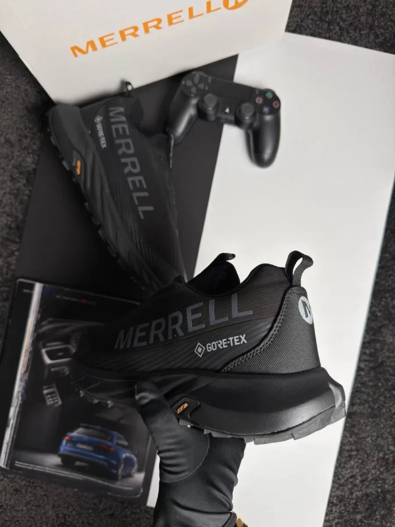 Мужские кроссовки мерел Merrell Agility Peak 5 GTX Black [41-45] — фото 4