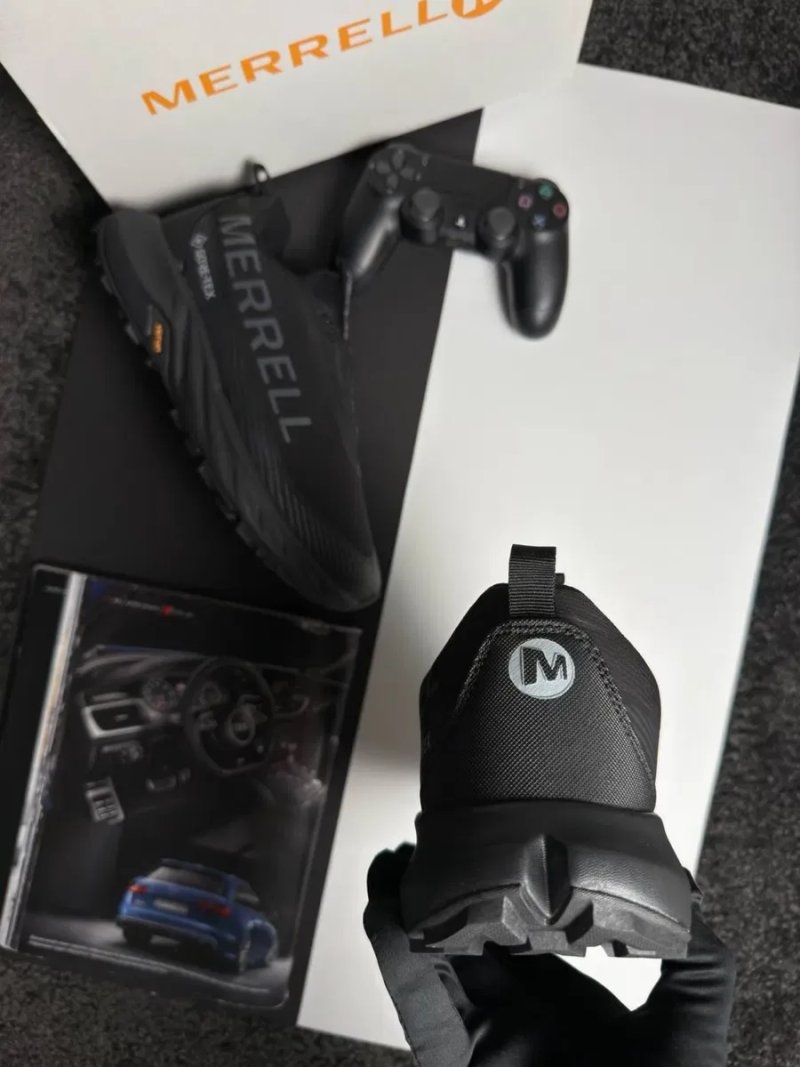 Мужские кроссовки мерел Merrell Agility Peak 5 GTX Black [41-45] — фото 5