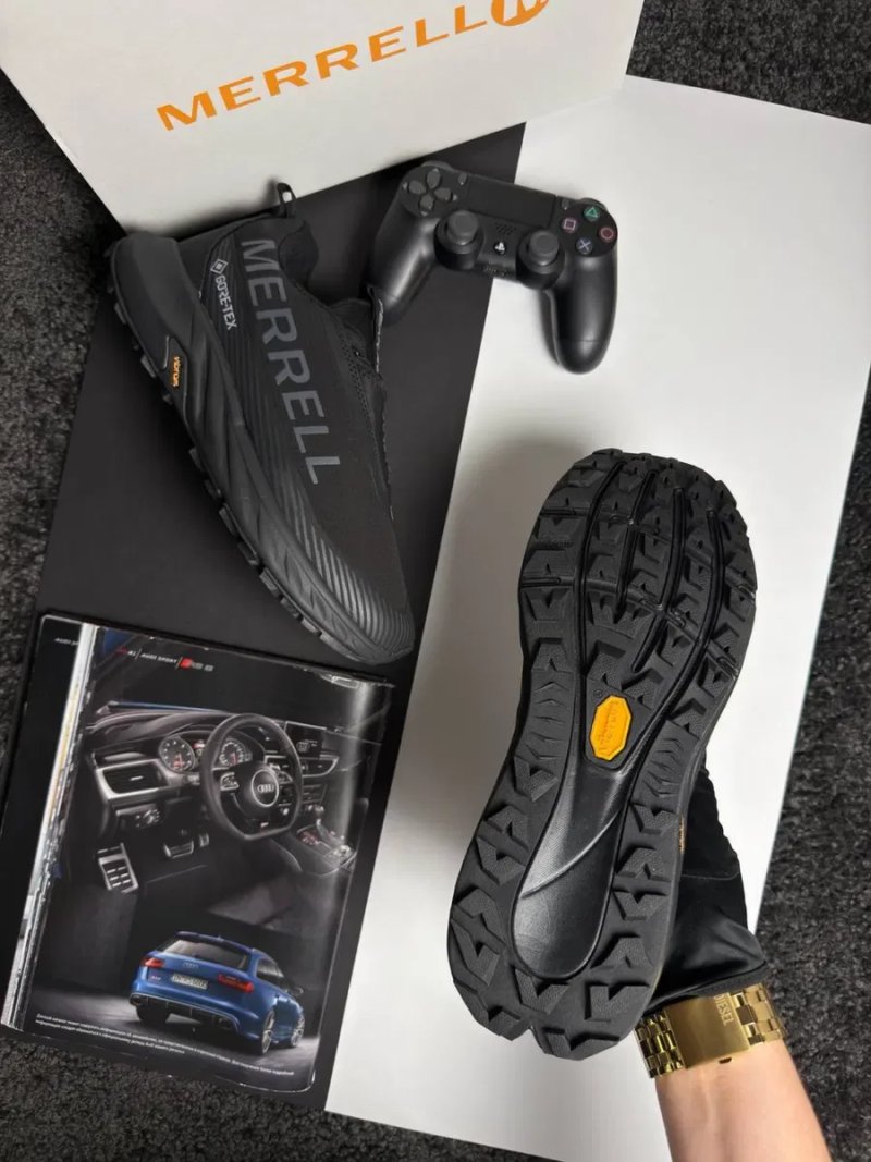 Мужские кроссовки мерел Merrell Agility Peak 5 GTX Black [41-45] — фото 6