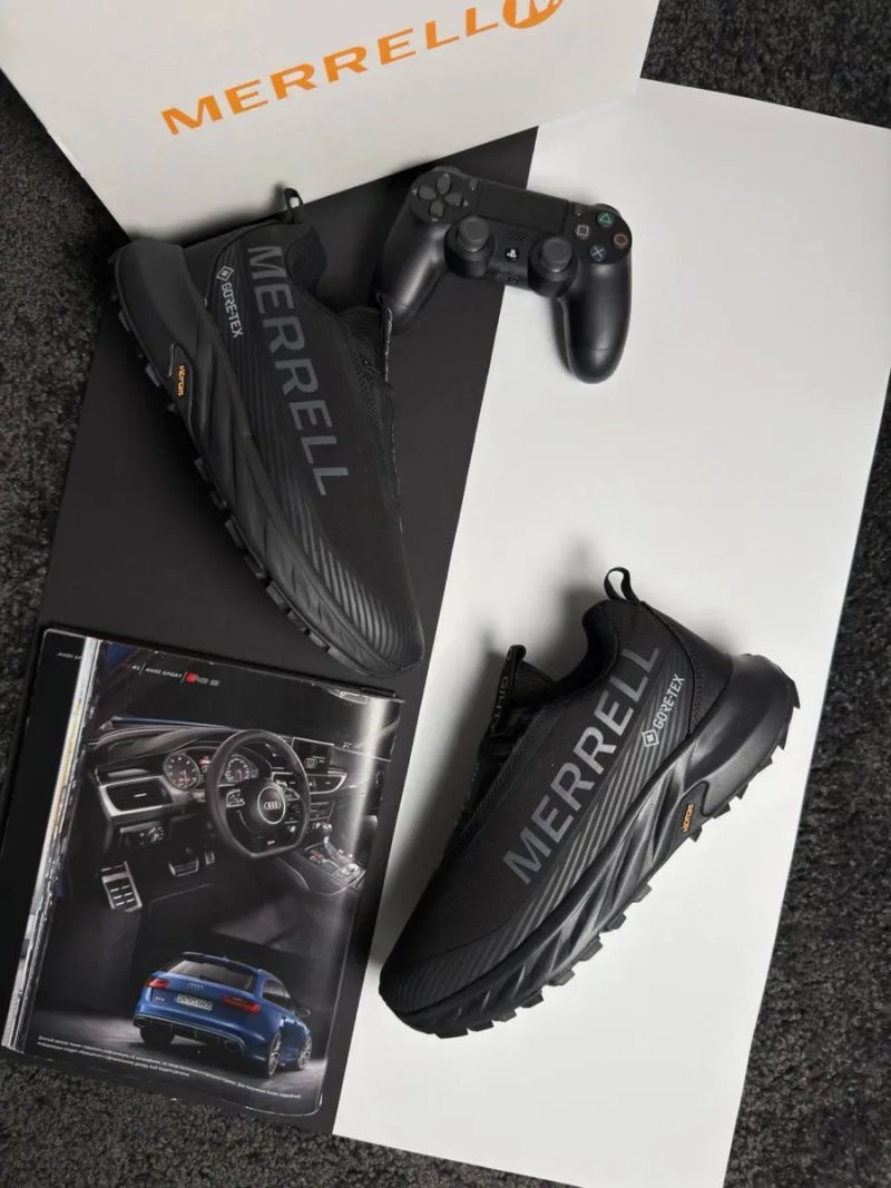 Мужские кроссовки мерел Merrell Agility Peak 5 GTX Black [41-45] — фото 8