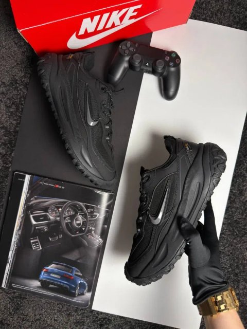 Мужские кроссовки найк маунтин флай Nike ACG Mountain Fly 2 New GTX All Black [41-46]