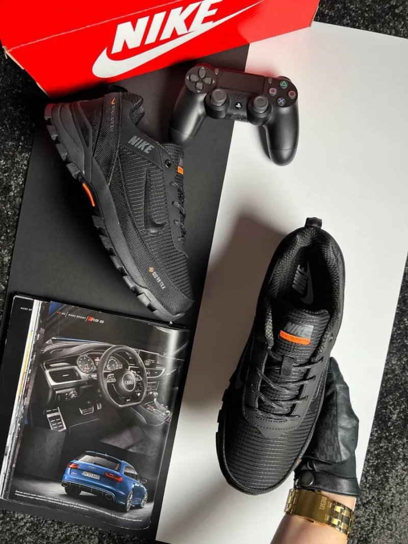 Мужские кроссовки найк Nike Rivah GTX Black Orange [41-46] — фото 2