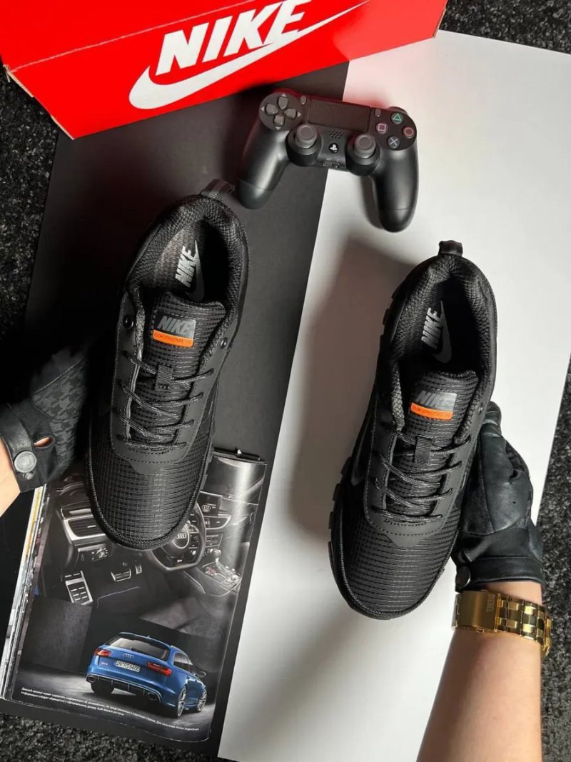 Мужские кроссовки найк Nike Rivah GTX Black Orange [41-46] — фото 6