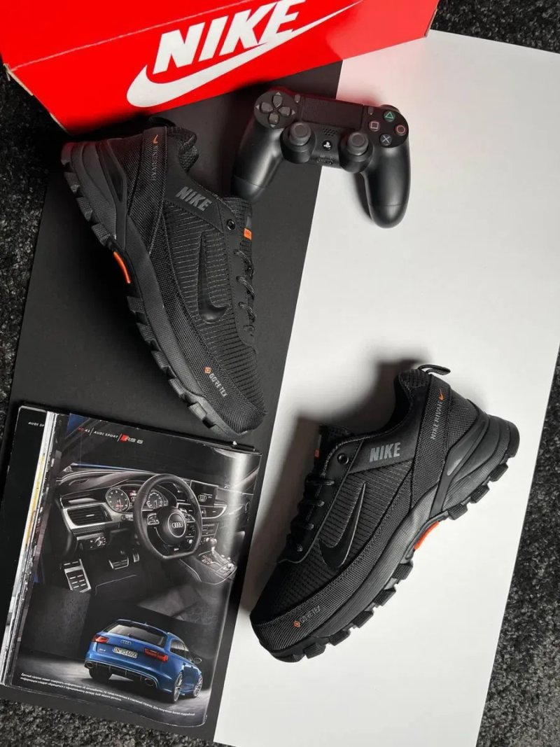 Мужские кроссовки найк Nike Rivah GTX Black Orange [41-46] — фото 7