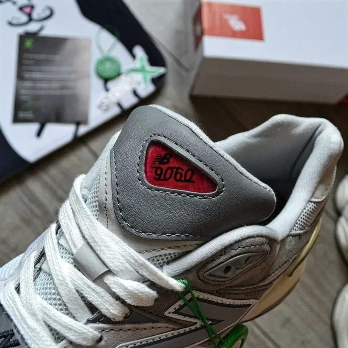 Мужские кроссовки New Balance 9060 'Rain Cloud Castlerock White' 40-45 — фото 4
