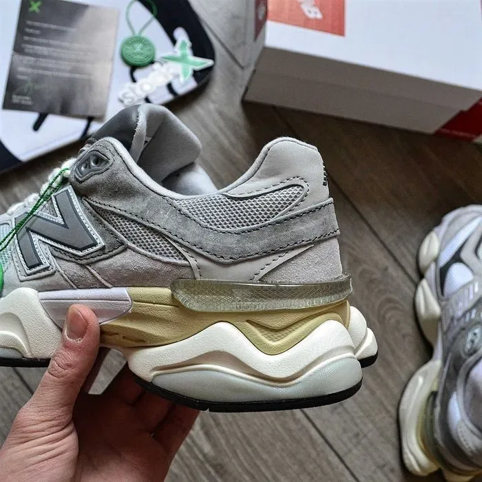 Мужские кроссовки New Balance 9060 'Rain Cloud Castlerock White' 40-45 — фото 5