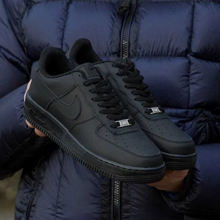 Мужские кроссовки Nike Air Force 1 "All Black" 40-45 — фото 2