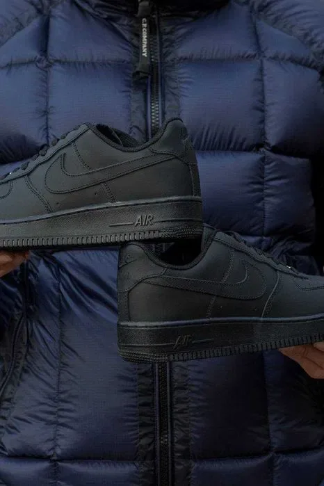 Мужские кроссовки Nike Air Force 1 "All Black" 40-45 — фото 5