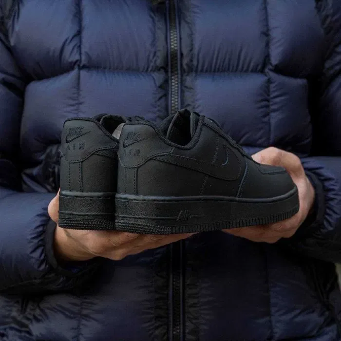 Мужские кроссовки Nike Air Force 1 "All Black" 40-45 — фото 6