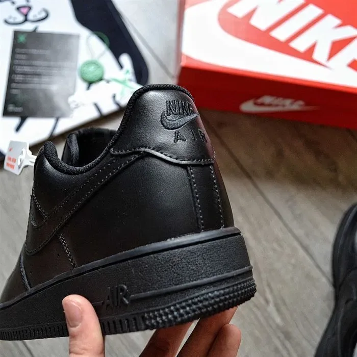 Мужские кроссовки Nike Air Force 1 Low 'Black' Размеры 40-45 — фото 8