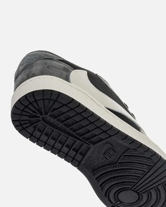 Мужские кроссовки Nike Air Jordan 1 Retro Low Travis Scott Silver — фото 4