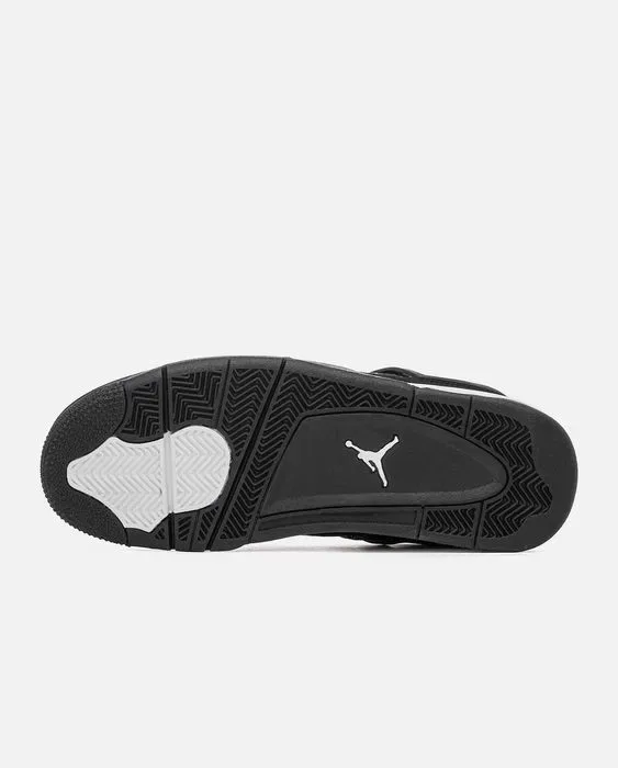 Мужские кроссовки Nike Air Jordan 4 Retro Black-White. 41-45 — фото 5