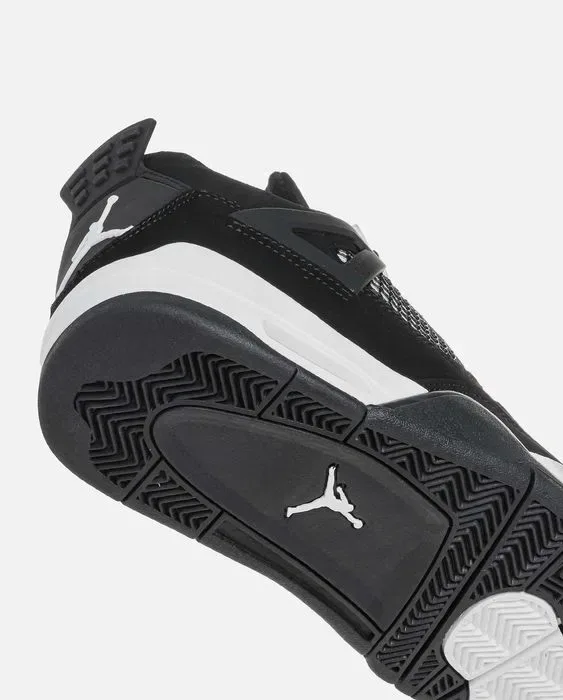 Мужские кроссовки Nike Air Jordan 4 Retro Black-White. 41-45 — фото 6