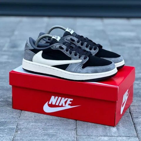 Мужские кроссовки Nike Air Jordan Retro 1 Low "Flagment Travis Scott"