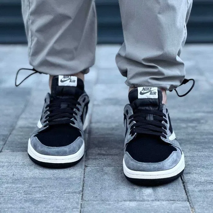 Мужские кроссовки Nike Air Jordan Retro 1 Low "Flagment Travis Scott" — фото 4