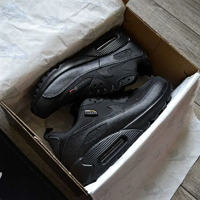 Мужские кроссовки Nike Air Max 90 Surplus Cordura 'Black Infrared' — фото 2