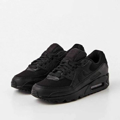 Мужские кроссовки Nike Air Max 90 Triple "Black" Размеры 41-45