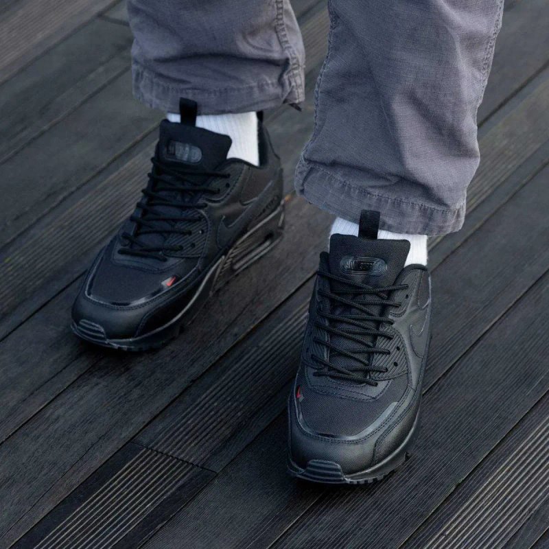 Мужские кроссовки Nike Air Max 90 x Cordura Black Premium. 40-45 — фото 7