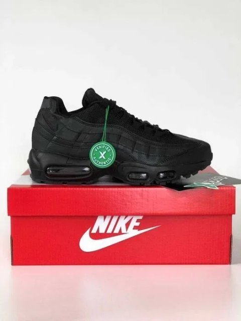 Мужские кроссовки Nike Air Max 95 black. Размеры 40-45