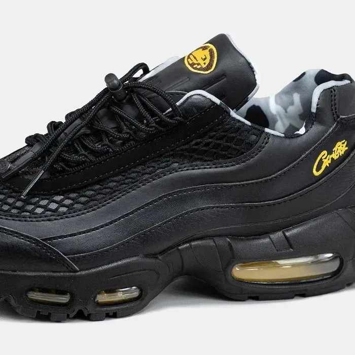 Мужские кроссовки Nike Air Max 95 Corteiz "Black/Tour Yellow" 41-45 — фото 4