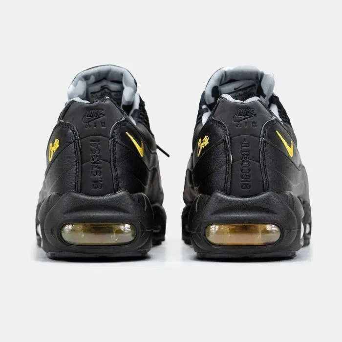 Мужские кроссовки Nike Air Max 95 Corteiz "Black/Tour Yellow" 41-45 — фото 8