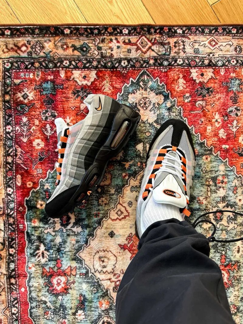 Мужские кроссовки Nike Air Max 95 OG 'Bright Mandarin' 41-45 — фото 4