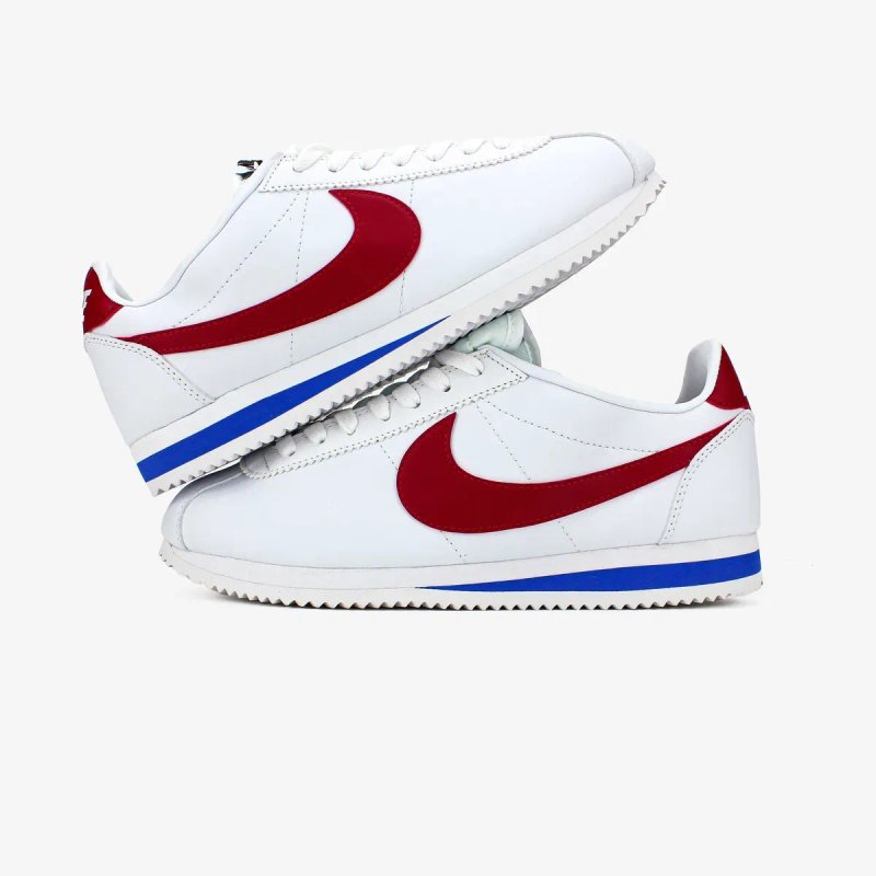 Мужские кроссовки Nike Cortez Basic Leather "Forrest Gump" 41-45 — фото 8