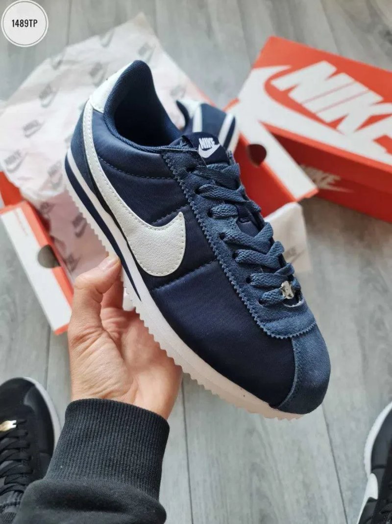 Мужские кроссовки Nike Cortez Blue Premium. 41-45 — фото 2