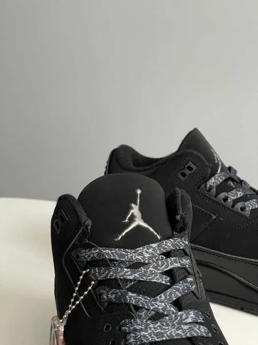 Мужские кроссовки Nike Jordan 3 Retro Black Cat "CT8532-001" 40-45 — фото 5