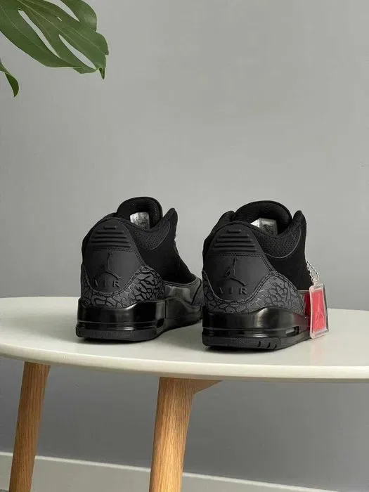 Мужские кроссовки Nike Jordan 3 Retro Black Cat "CT8532-001" 40-45 — фото 7