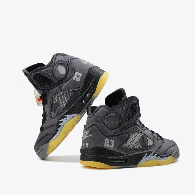 Мужские кроссовки Nike Jordan 5 Retro "Off-White Muslin" 40-45 — фото 8