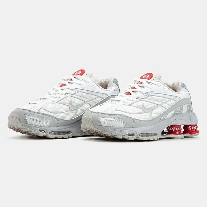 Мужские кроссовки Nike Shox Ride 2 SP x Supreme White. 40-45 — фото 4