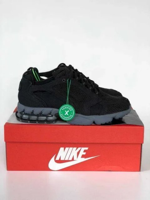 Мужские кроссовки Stussy x Nike Air Zoom Cage 2 Fossil Black. 40-45