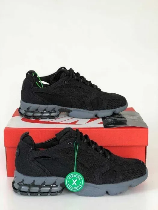 Мужские кроссовки Stussy x Nike Air Zoom Cage 2 Fossil Black. 40-45 — фото 2