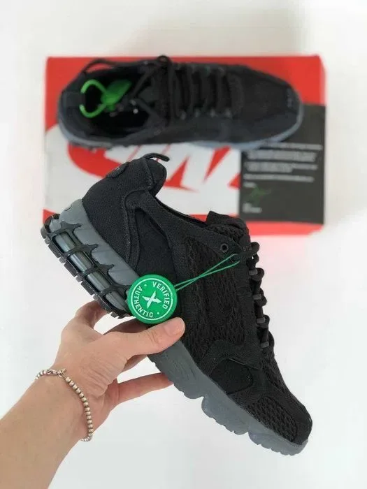 Мужские кроссовки Stussy x Nike Air Zoom Cage 2 Fossil Black. 40-45 — фото 4